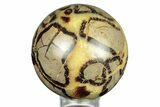 Polished Septarian Sphere - Madagascar #260024-1